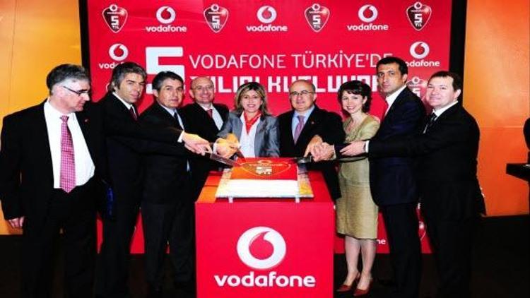 Vodafone Türkiye 5. yılını kutluyor