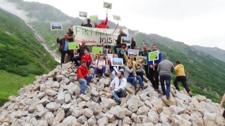 Fırtına Vadisinde Yeşil Yol Protestosu