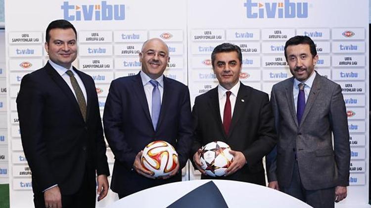 UEFA Şampiyonlar Ligi ve UEFA Avrupa Ligi’nin tüm maçları TİVİBU’da