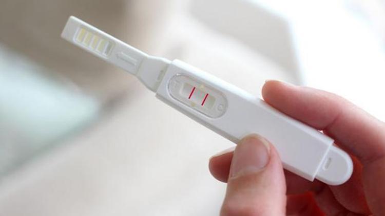 İnternette pozitif hamilelik testi ilanı