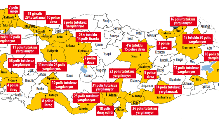 Edirneden Vana dinleme haritası