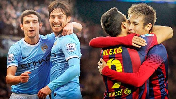 Manchester City Barcelona karşısında tarih yazmak istiyor