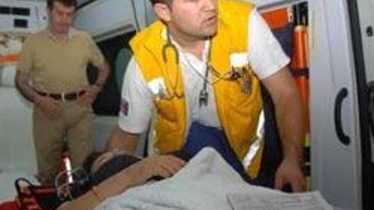 Osman Pamukoğlu ve eşi kaza geçirdi