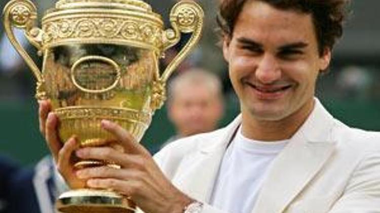 Wimbledonda, tek erkekler şampiyonu Roger Federer oldu