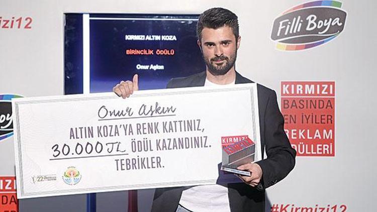 Kırmızı Altın Koza Ödülü Onur Aşkın’ın oldu