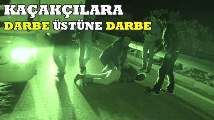 Bir TIR dolusu kaçak sigara yakalandı