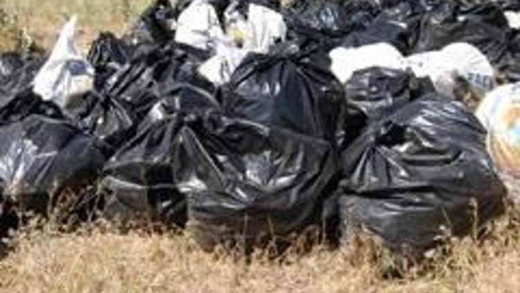 Ağrı Dağından bin torba çöp toplandı