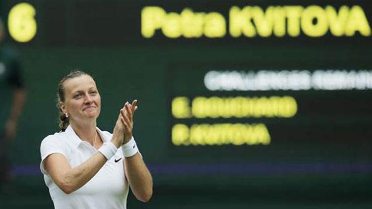 Wimbledon 2014 kadınlarda zafer Petra Kvitovanın