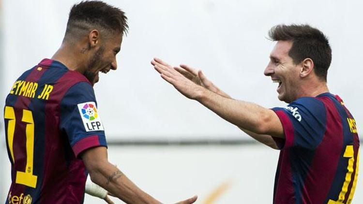 Barçanın süper ikilisi Neymar, Messi