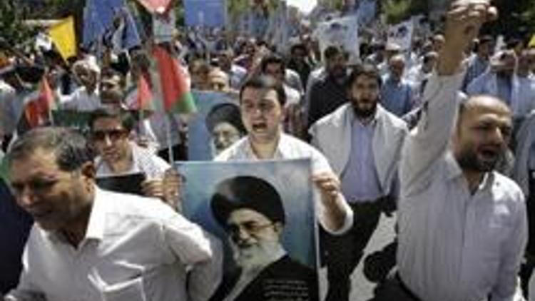 İranda yüz binler İsraili protesto etti