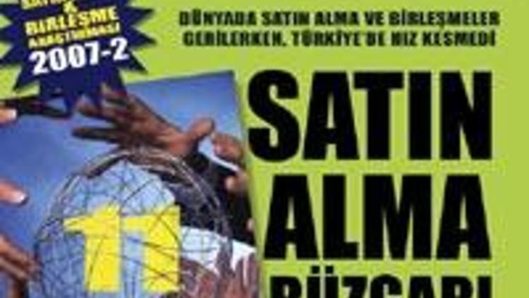 Birleşmede, satın almada 2008’in yıldızı 11 sektör