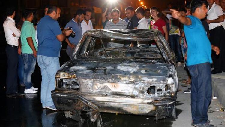 Tarsusta tehlikeli protesto gerilimi: 4 polis yaralı