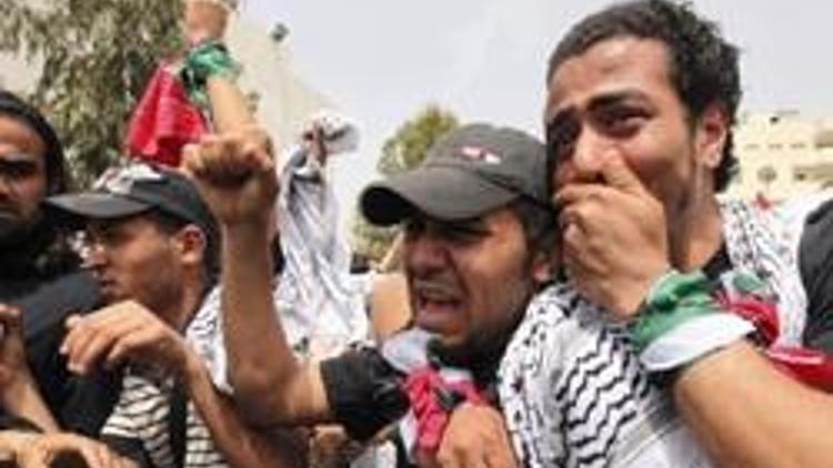 Filistinin oğlu Gazzede uğurlandı