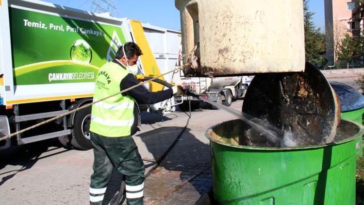 Çayyolu’na 50 kişilik temizlik timi