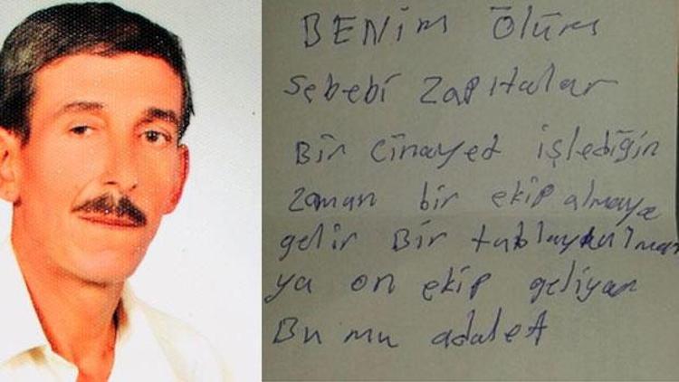 Ölüm sebebim zabıtalar...