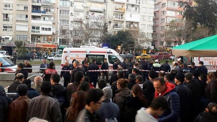 İzmir Metroda yürüyen merdiven kazası