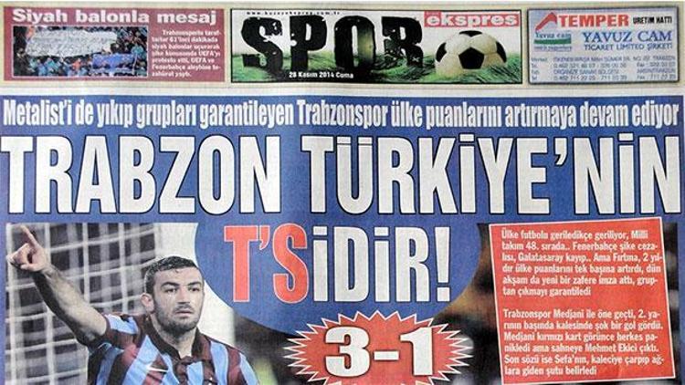 Trabzon yerel medyası Kharkiv galibiyetini böyle gördü