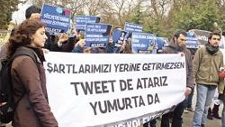 YÖK ile protesto görüşmesi