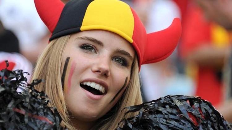 Dünya Kupasının kazananı Belçikalı kadın taraftar oldu