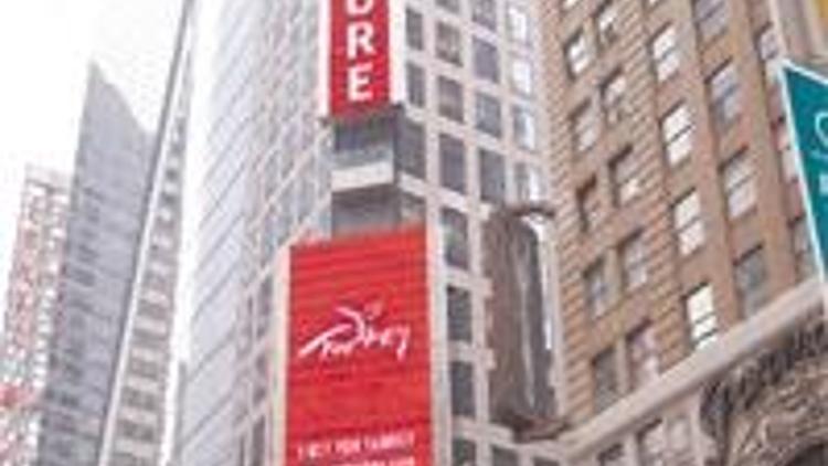 Times Square’de 150 bin dolara 360 kez Türkiye reklamı dönecek