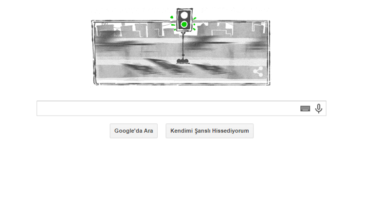 Google ilk trafik lambasını Doodle yaptı Googleda ilk trafik lambasının Doodle olma sebebi nedir İlk trafik lambasını kim icat etti