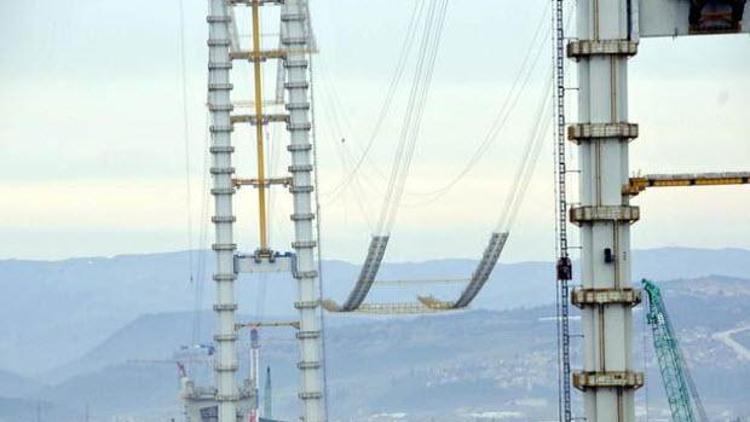 İzmit Körfezi Geçiş Köprüsünden ilk işçiler geçecek