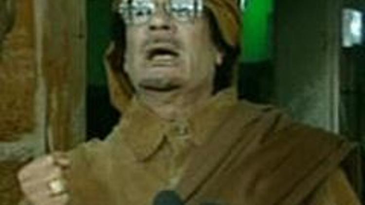 Kaddafi: Suçlu Bin Ladin