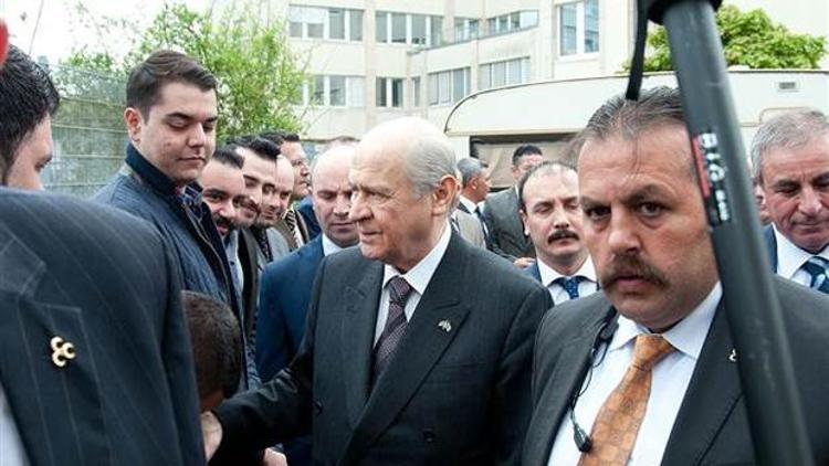 MHP lideri Bahçeli, Frankfurt’ta