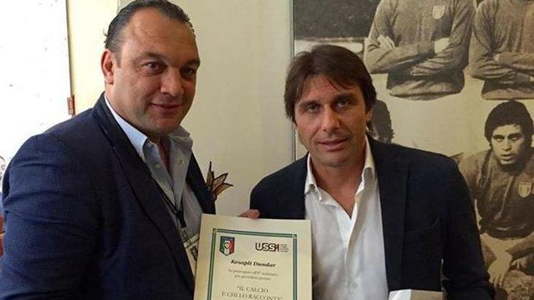 Conte, İtalyan Spor Yazarları Seminerine Katıldı