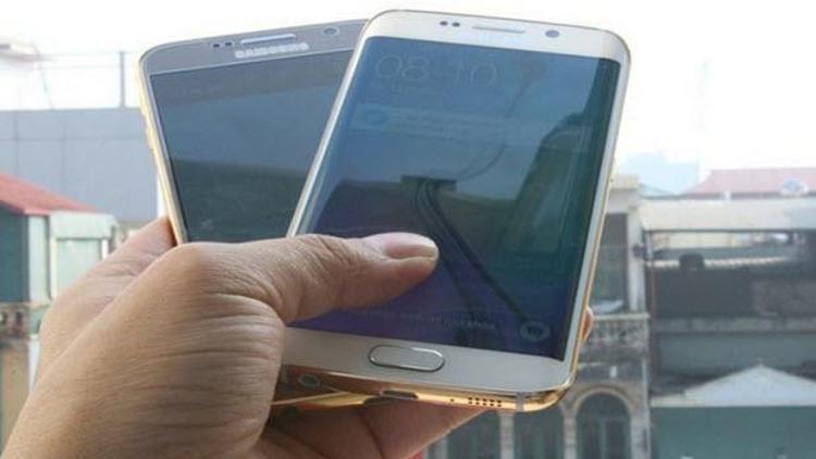 24 ayar altın kaplama Galaxy S6