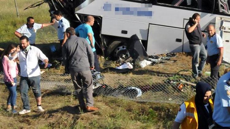Ankara’da otobüs kazası: 1 ölü, 28 yaralı