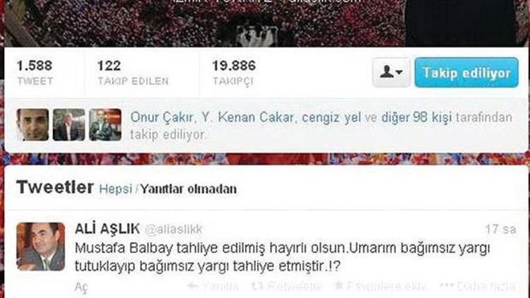 AK Parti’li vekillerden Balbay tweetleri