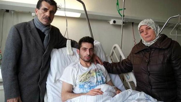 Almanyada bir Türk polis tarafından darp edildi