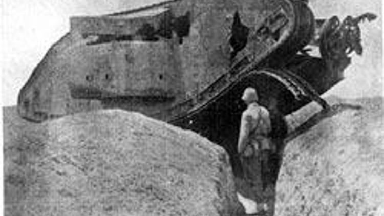 Gazzedeki ilk tankların hedefi Osmanlı ordusuydu