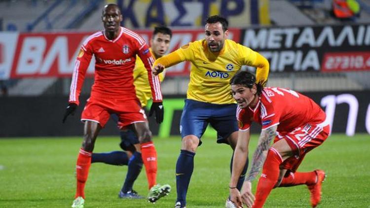 Asteras Tripolis - Beşiktaş maçı özeti ve golleri