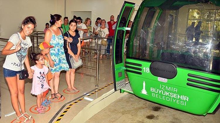 Teleferik’te 10 günde 37 bin 811 kişi taşındı