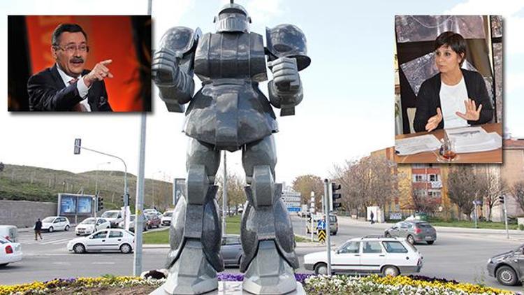 ‘Robot kavgasına’ 100 binlik dava