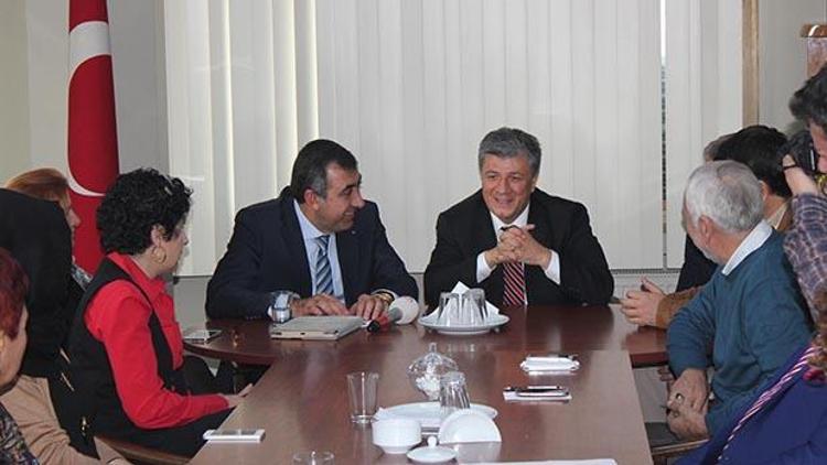 CHP İzmir Milletvekili Balbay Anadolu Birliği Derneğini ziyaret etti