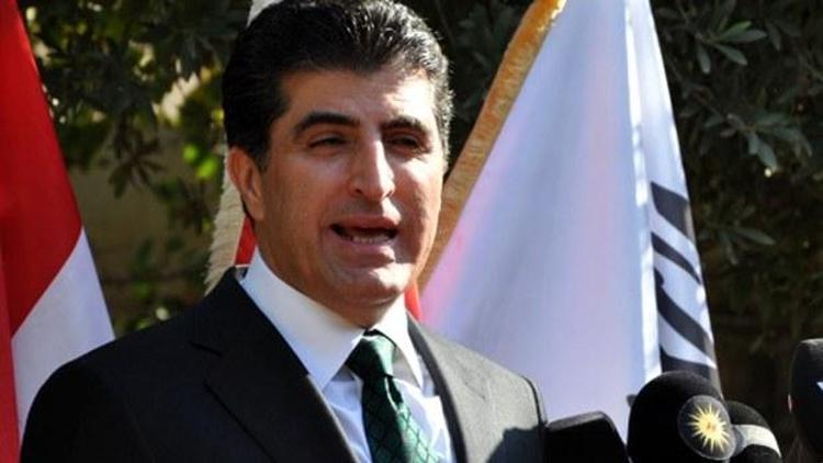 Neçirvan Barzaniden Cumhurbaşkanı Erdoğan ve Başbakan Davutoğluna Kobani teşekkürü