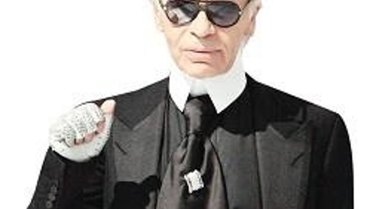 Bana yemek ver Karl Lagerfeld