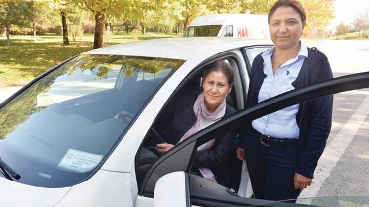 Meclis’in tek kadın şoförü