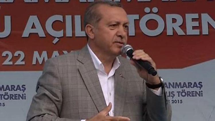 Cumhurbaşkanı Recep Tayyip Erdoğan Kahramanmaraşta konuştu