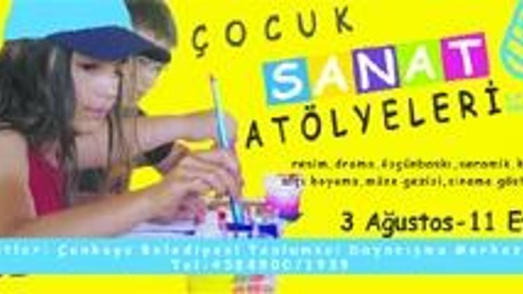 Çankaya’da Çocuk Sanat Atölyeleri