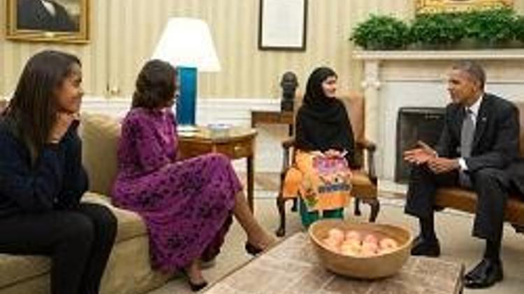 Malala Yusufzay, Obama çiftine misafir oldu