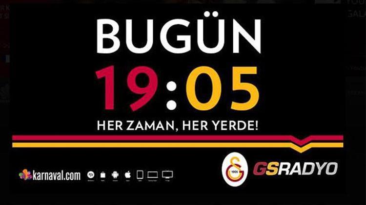 Galatasarayda tarihi gün Saat 19.05te başlıyor
