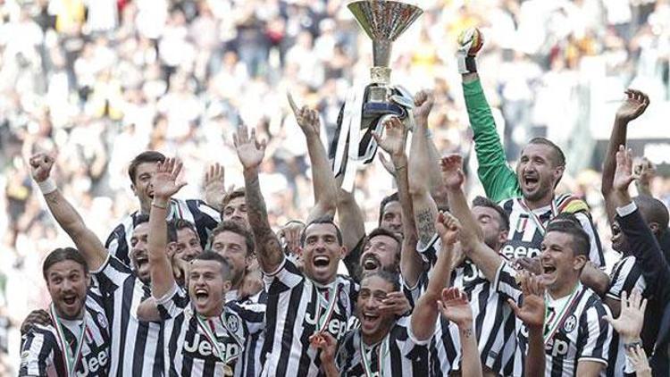 Juventus şampiyonluk kupasını aldı