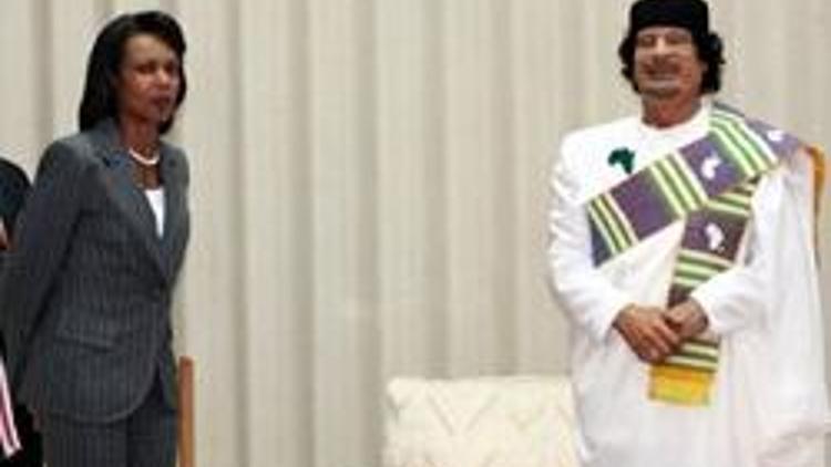 Rice, Kaddafi’nin takıntısını anlatmıştı
