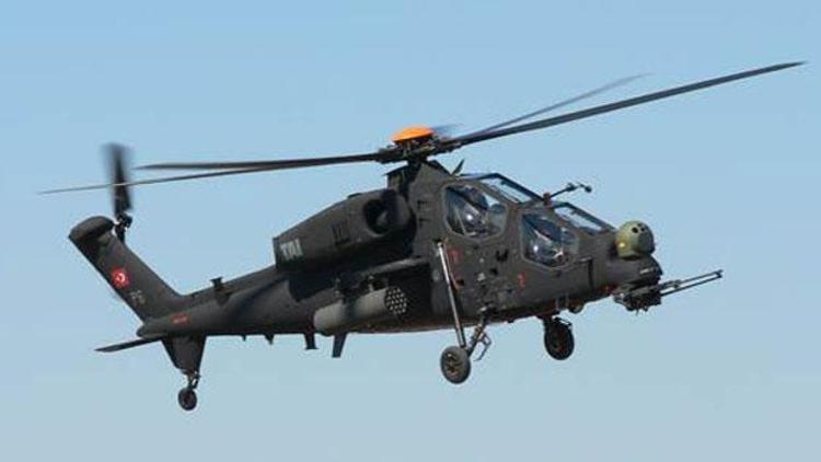 ATAk helikopteri teslim ediliyor