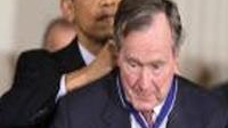 Obama’dan Bush ve Merkel’e Özgürlük Madalyası