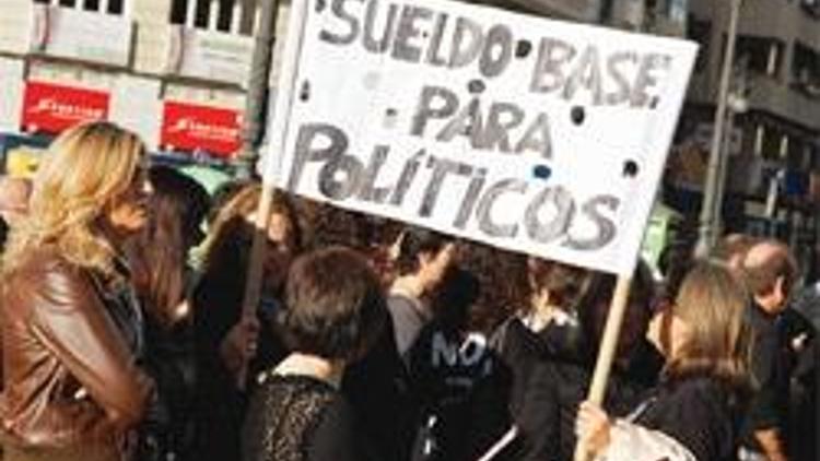 İspanya’nın işsizleri altı milyonu buldu